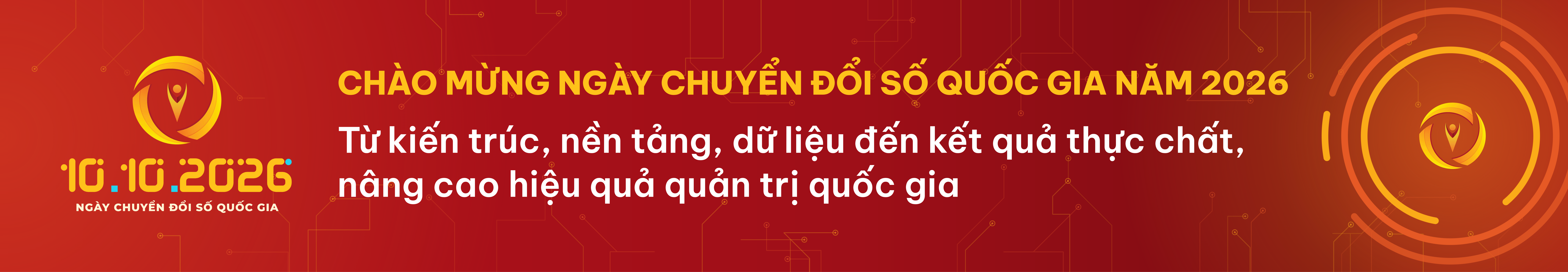 Bộ Khoa học và Công nghệ công bố bộ nhận diện Ngày Chuyển đổi số quốc gia 10.10.2026 - Ảnh 1.