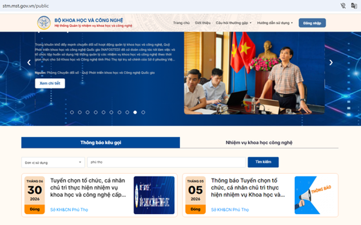 Quản trị khoa học bằng dữ liệu: Bước đi tiên phong của Phú Thọ