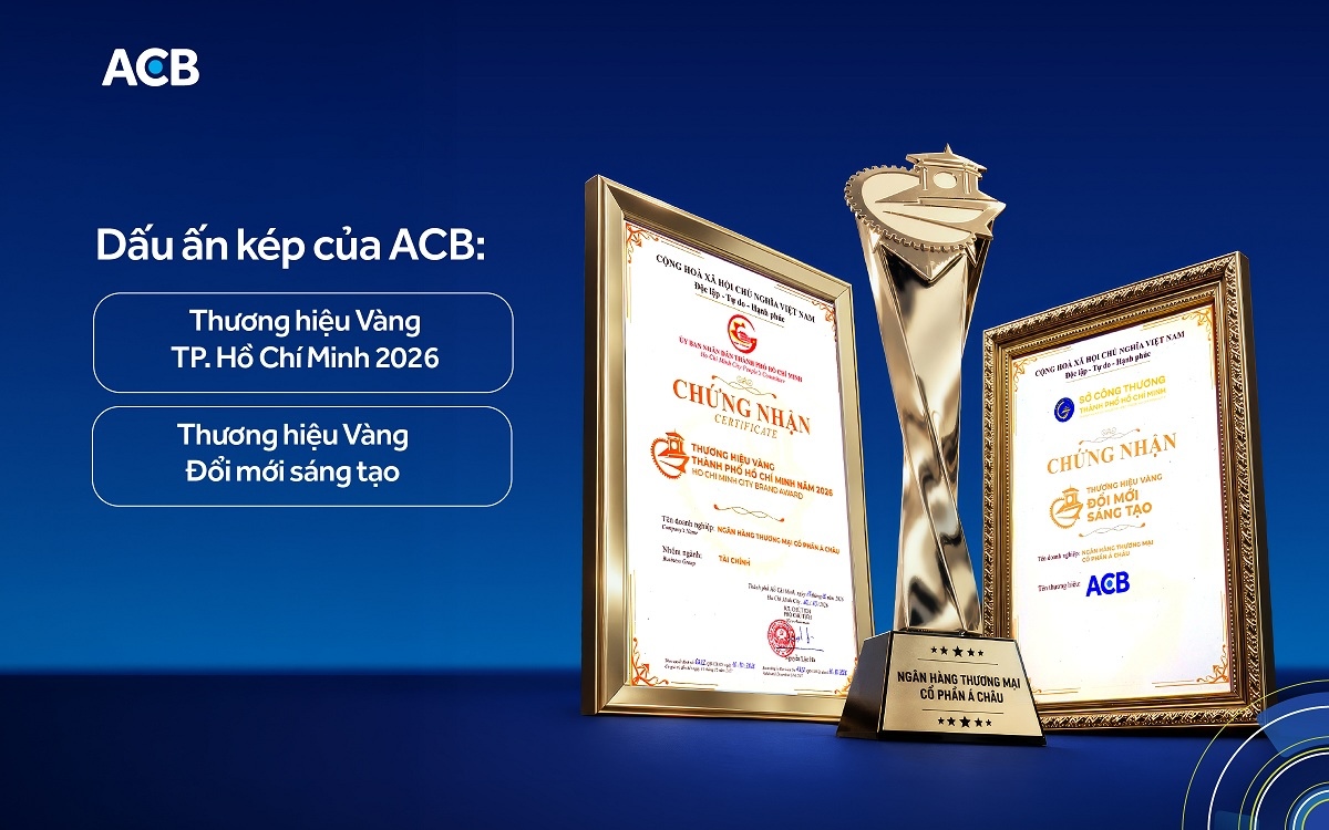 ACB lập cú đúp tại Giải thưởng Thương hiệu Vàng TPHCM 2026- Ảnh 3.